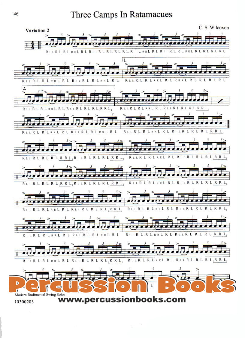 Modern Rudimental Swing Solos Cover;Modern Rudimental Swing Solos Sample 1;Modern Rudimental Swing Solos Sample 2;Modern Rudimental Swing Solos Sample 3