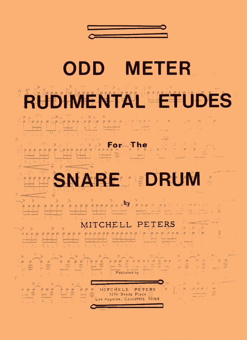 Odd Meter Rudimental Etudes Cover;Odd Meter Rudimental Etudes Sample 1;Odd Meter Rudimental Etudes Sample 2;Odd Meter Rudimental Etudes Sample 3