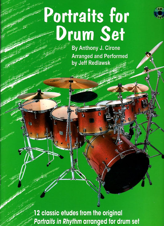 Portraits For Drumset Cover;Portraits For Drumset Sample 1;Portraits For Drumset Sample 2;Portraits For Drumset Sample 3