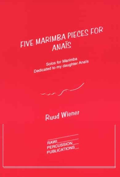 Five Marimba Pieces for Anaïs Cover