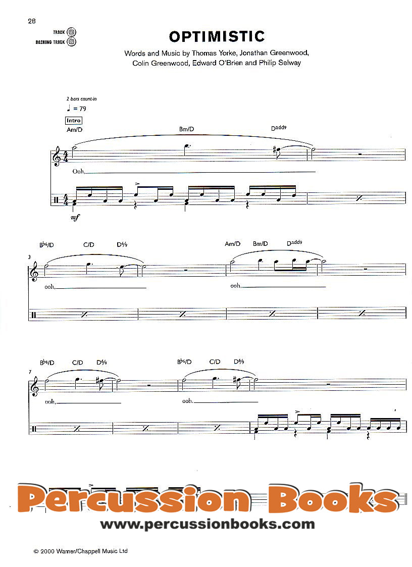 Radiohead Drums Cover;Radiohead Drums Sample 1;Radiohead Drums Sample 2;Radiohead Drums Sample 3
