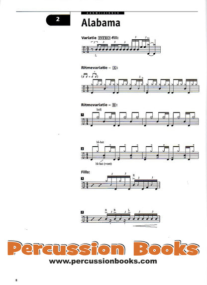 Real Time Drums in songs & styles