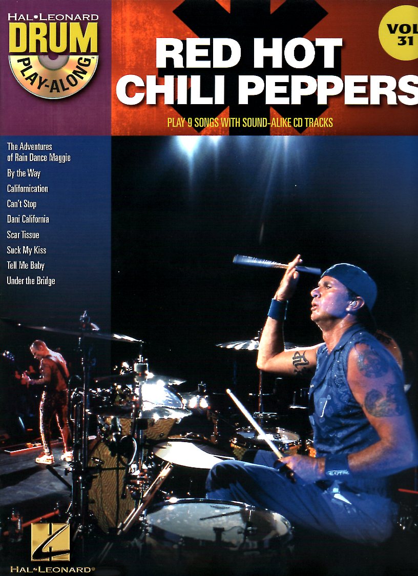 Red Hot Chili Peppers Drum Play-Along Cover;Red Hot Chili Peppers Drum Play-Along Sample 1;Red Hot Chili Peppers Drum Play-Along Sample 2;Red Hot Chili Peppers Drum Play-Along Sample 3
