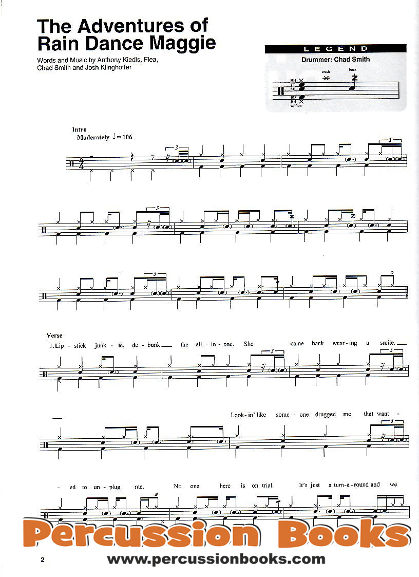 Red Hot Chili Peppers Drum Play-Along Cover;Red Hot Chili Peppers Drum Play-Along Sample 1;Red Hot Chili Peppers Drum Play-Along Sample 2;Red Hot Chili Peppers Drum Play-Along Sample 3