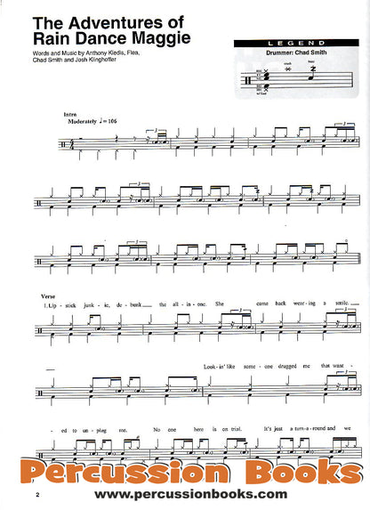 Red Hot Chili Peppers Drum Play-Along Cover;Red Hot Chili Peppers Drum Play-Along Sample 1;Red Hot Chili Peppers Drum Play-Along Sample 2;Red Hot Chili Peppers Drum Play-Along Sample 3