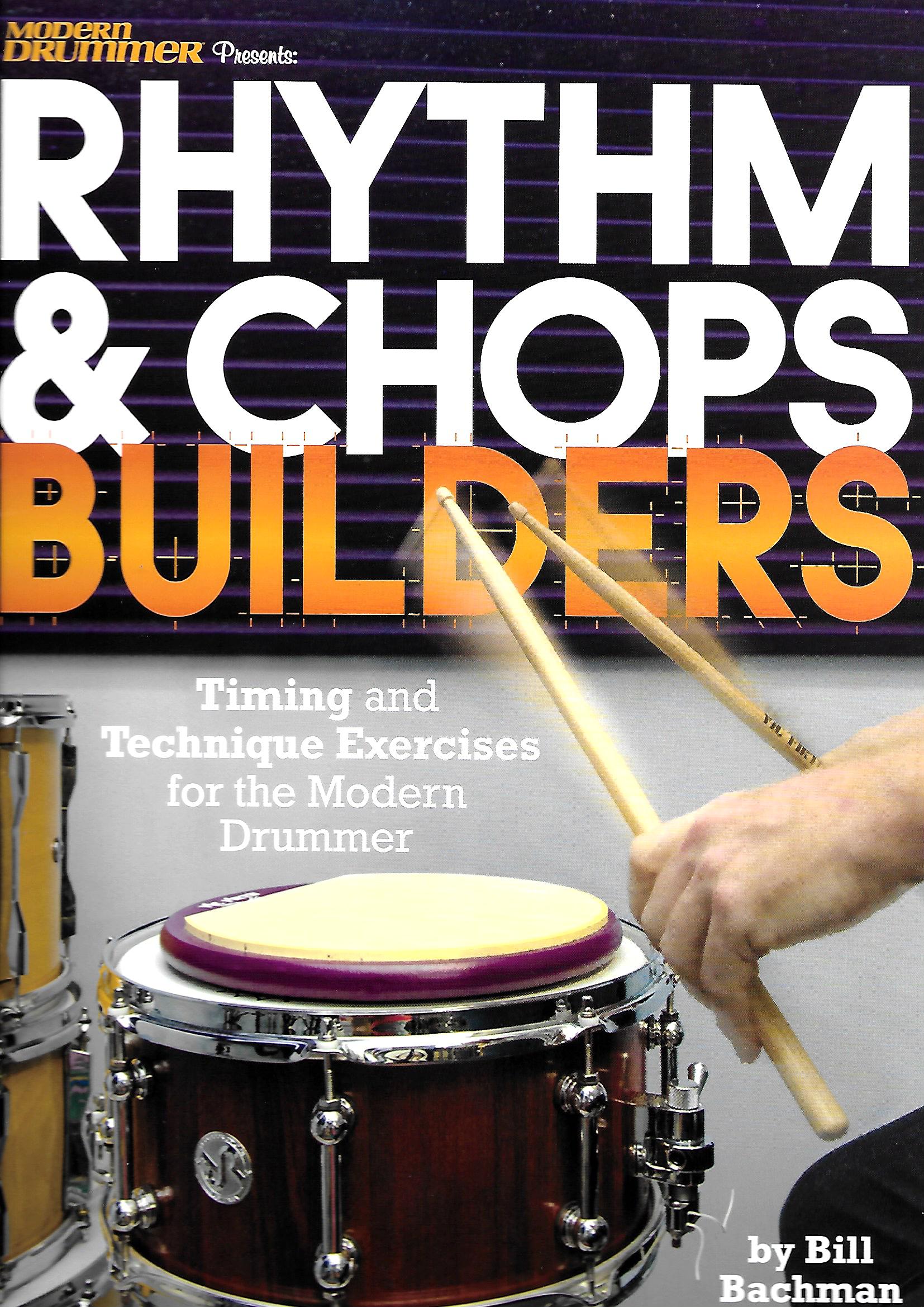 Modern Drummer Presents Rhythm & Chops Builders Cover;Modern Drummer Presents Rhythm & Chops Builders Sample 1;Modern Drummer Presents Rhythm & Chops Builders Sample 2;Modern Drummer Presents Rhythm & Chops Builders Sample 3