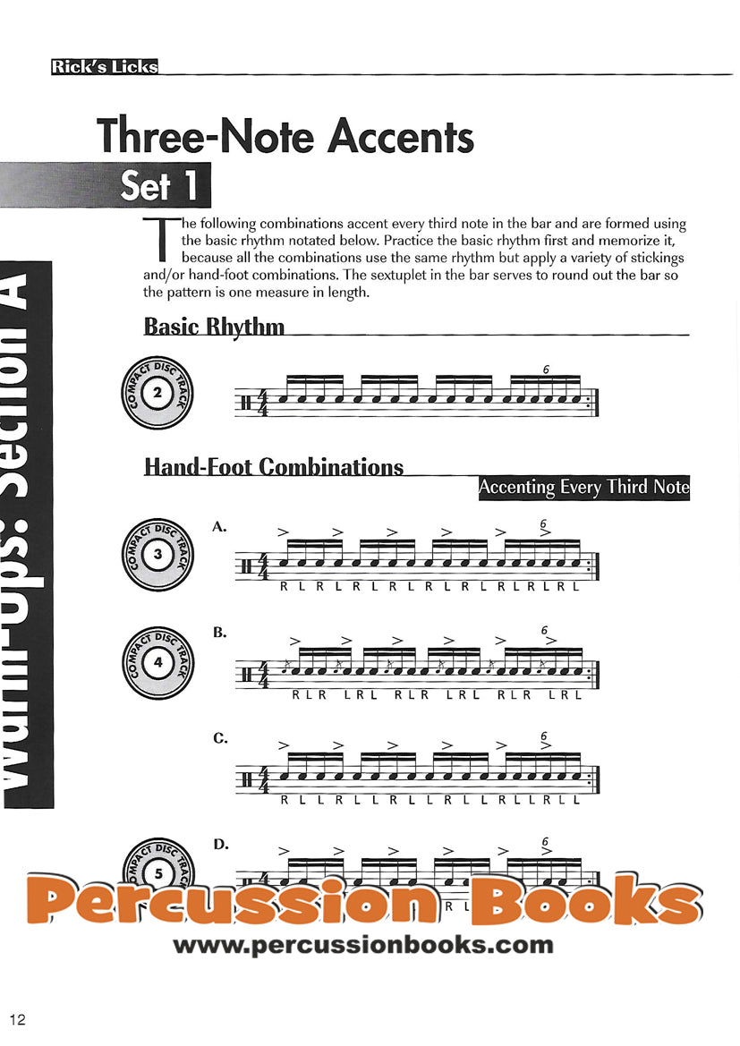 Rick's Licks Cover;Rick's Licks Sample 1;Rick's Licks Sample 2;Rick's Licks Sample 3