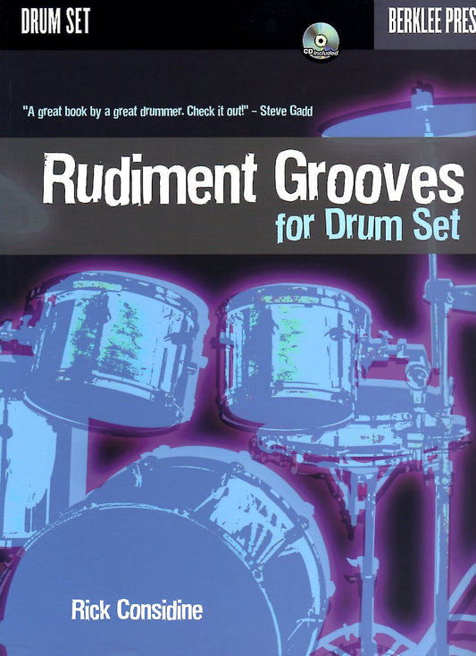 Rudiment Grooves Cover;Rudiment Grooves Sample 1;Rudiment Grooves Sample 2;Rudiment Grooves Sample 3