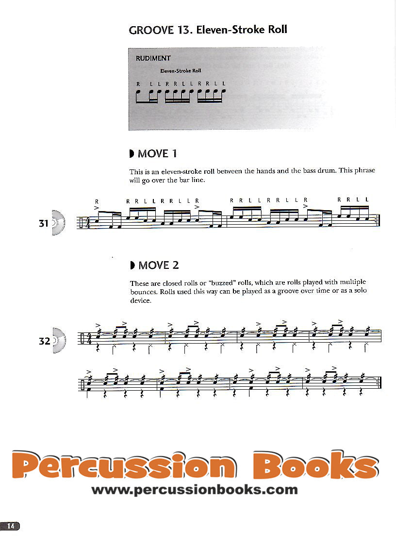 Rudiment Grooves Cover;Rudiment Grooves Sample 1;Rudiment Grooves Sample 2;Rudiment Grooves Sample 3