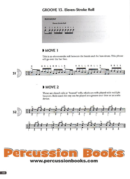Rudiment Grooves Cover;Rudiment Grooves Sample 1;Rudiment Grooves Sample 2;Rudiment Grooves Sample 3