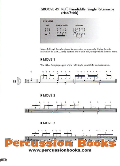 Rudiment Grooves Cover;Rudiment Grooves Sample 1;Rudiment Grooves Sample 2;Rudiment Grooves Sample 3