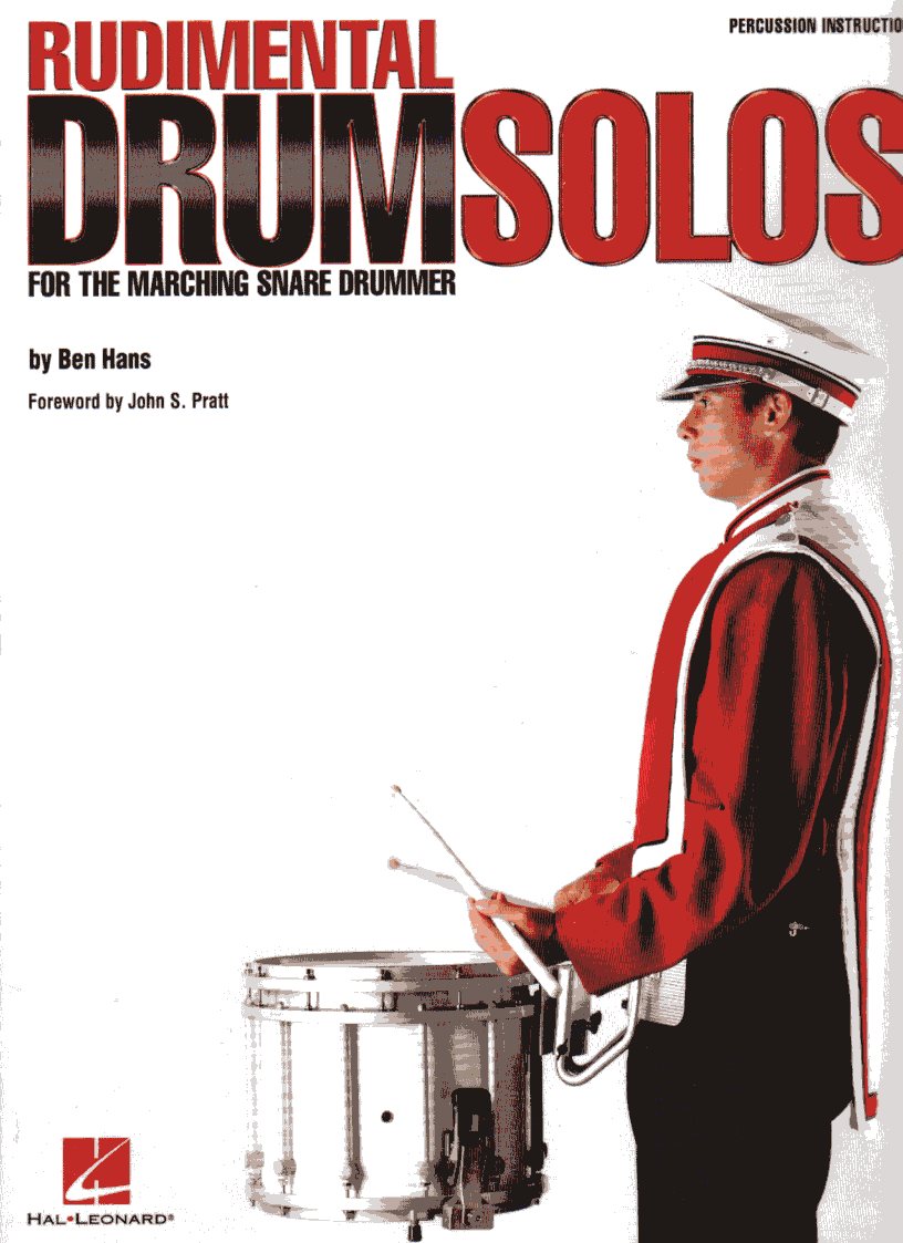 Rudimental Drum Solos for the Marching Snare Drummer Cover;Rudimental Drum Solos for the Marching Snare Drummer Sample 1;Rudimental Drum Solos for the Marching Snare Drummer Sample 2;Rudimental Drum Solos for the Marching Snare Drummer Sample 3