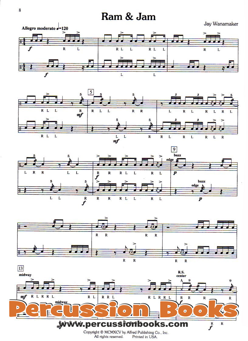 Rudimental Duets Cover;Rudimental Duets Sample 1;Rudimental Duets Sample 2;Rudimental Duets Sample 3