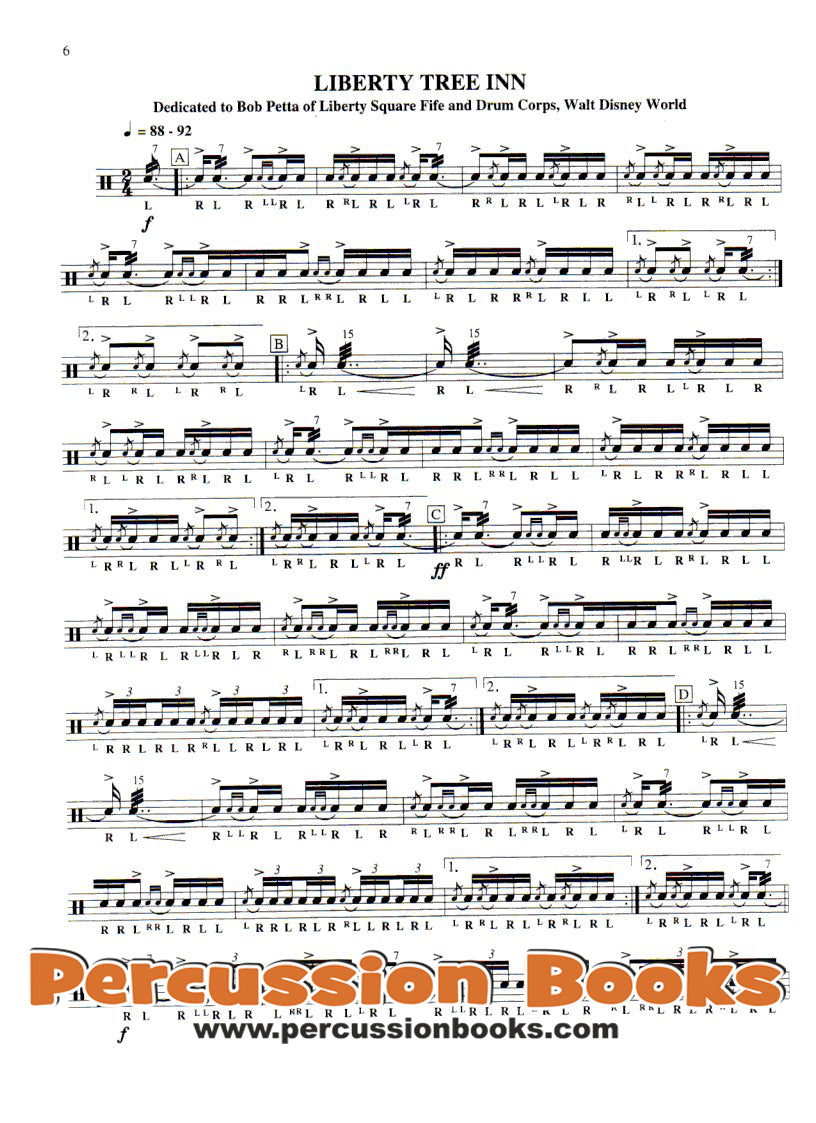 Rudimental Solos for Accomplished Drummers Cover;Rudimental Solos for Accomplished Drummers Sample 1;Rudimental Solos for Accomplished Drummers Sample 2;Rudimental Solos for Accomplished Drummers Sample 3