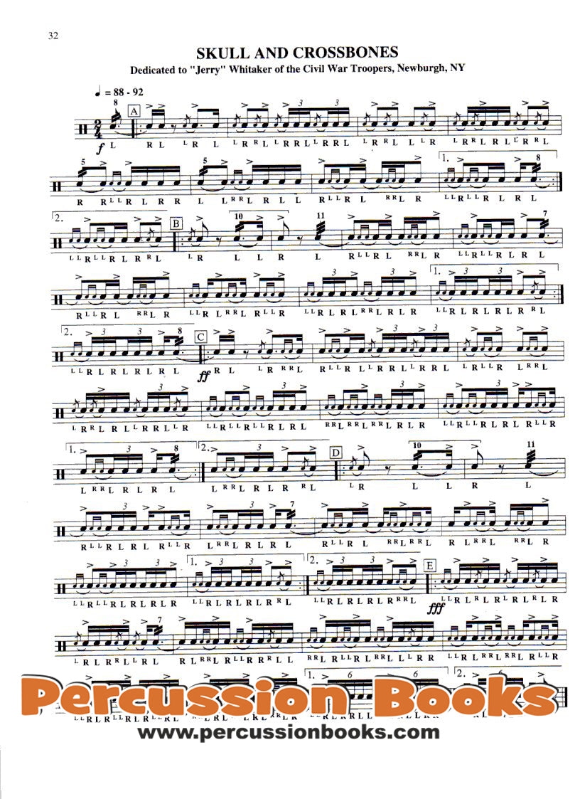 Rudimental Solos for Accomplished Drummers Cover;Rudimental Solos for Accomplished Drummers Sample 1;Rudimental Solos for Accomplished Drummers Sample 2;Rudimental Solos for Accomplished Drummers Sample 3