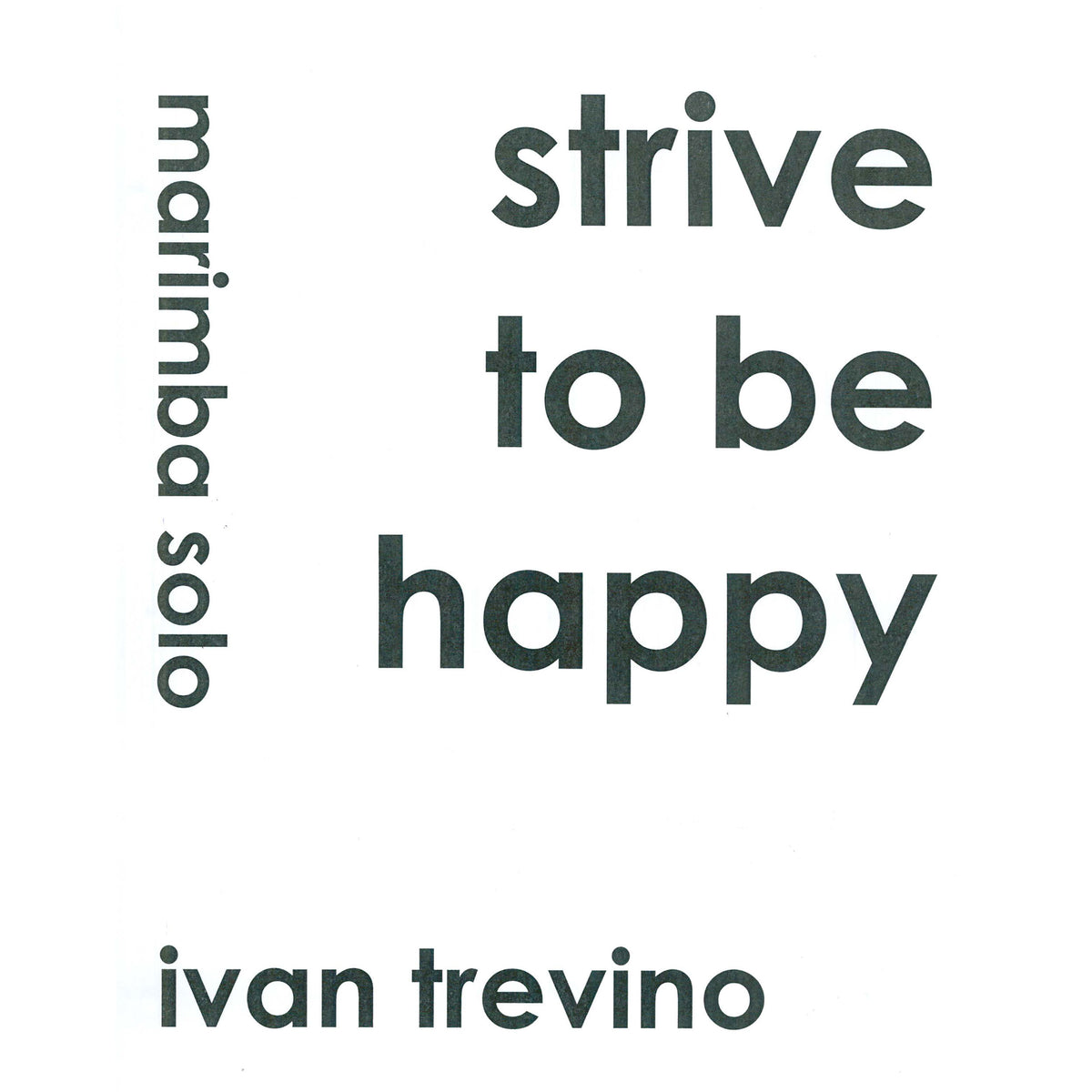 Strive to be Happy Cover