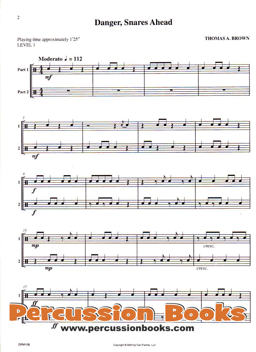 Snare Drum Duets Cover;Snare Drum Duets Sample 1;Snare Drum Duets Sample 2;Snare Drum Duets Sample 3