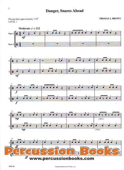 Snare Drum Duets Cover;Snare Drum Duets Sample 1;Snare Drum Duets Sample 2;Snare Drum Duets Sample 3