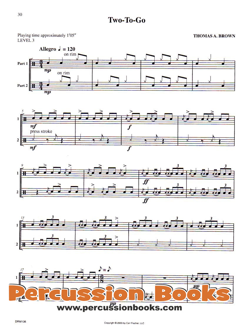 Snare Drum Duets Cover;Snare Drum Duets Sample 1;Snare Drum Duets Sample 2;Snare Drum Duets Sample 3