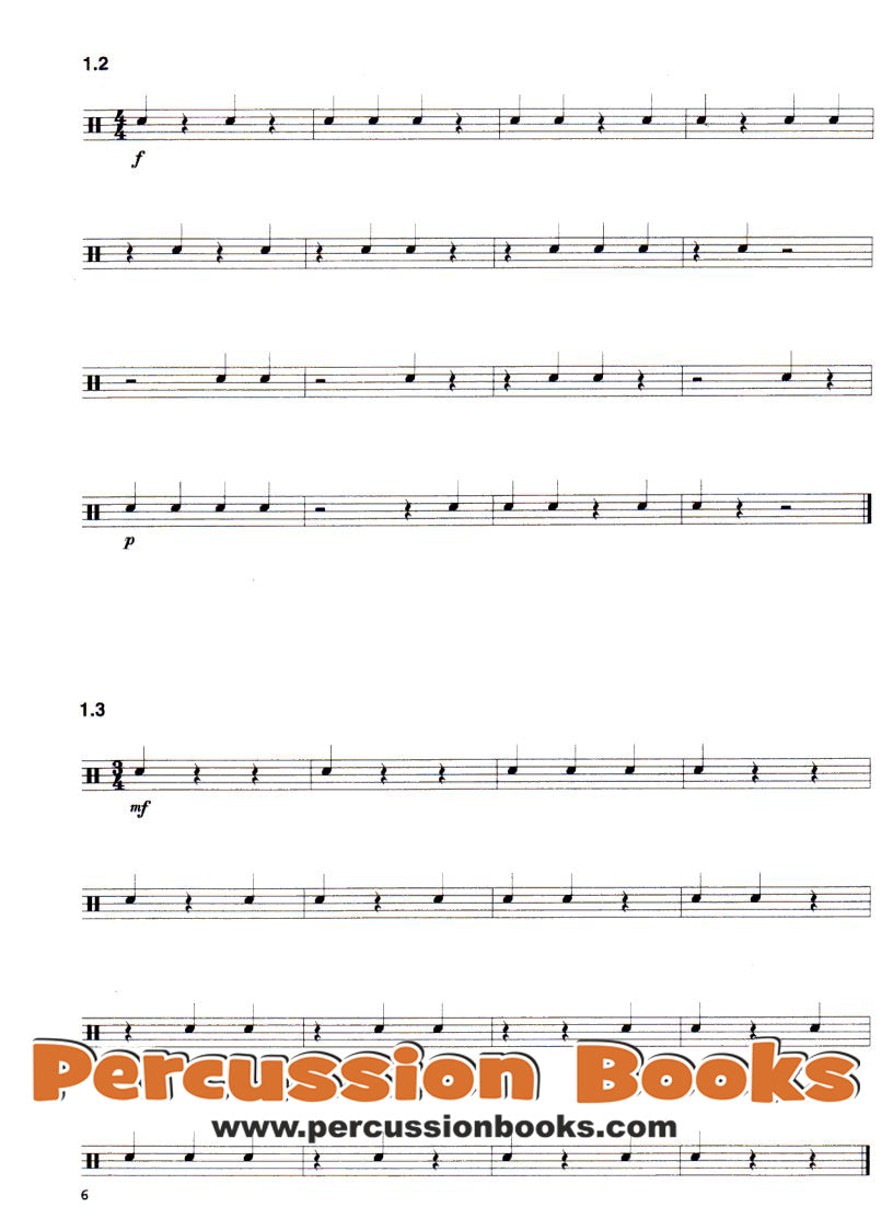 Snare Drum Studies A Cover;Snare Drum Studies A Sample 1;Snare Drum Studies A Sample 2;Snare Drum Studies A Sample 3