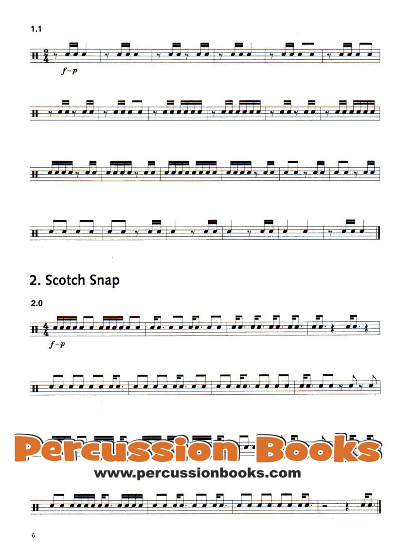 Snare Drum Studies B Cover;Snare Drum Studies B Sample 1;Snare Drum Studies B Sample 2;Snare Drum Studies B Sample 3