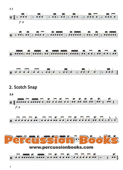 Snare Drum Studies B Cover;Snare Drum Studies B Sample 1;Snare Drum Studies B Sample 2;Snare Drum Studies B Sample 3