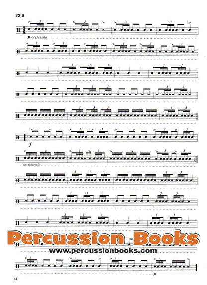 Snare Drum Studies B Cover;Snare Drum Studies B Sample 1;Snare Drum Studies B Sample 2;Snare Drum Studies B Sample 3