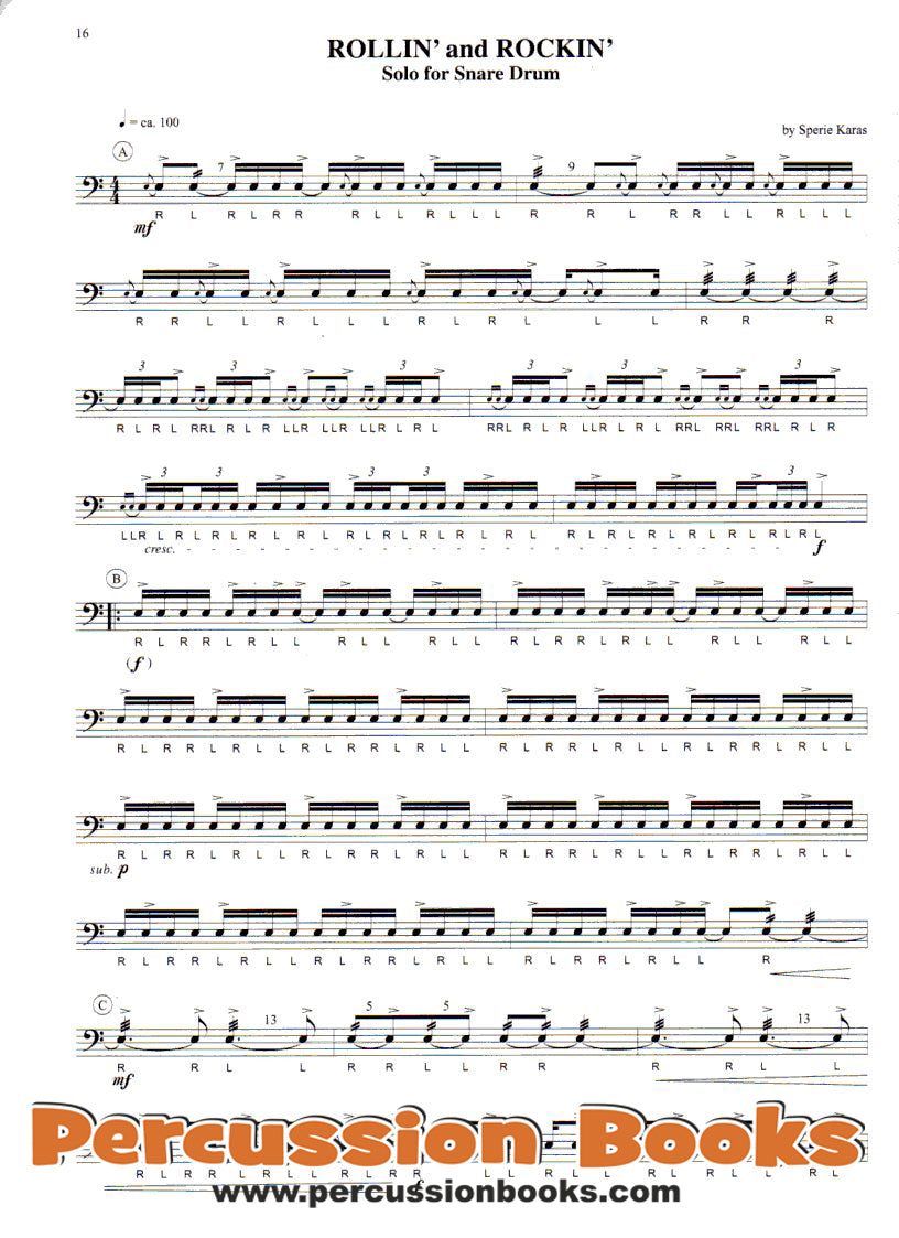 Snare Drum solos for Concert Performance Cover;Snare Drum solos for Concert Performance Sample 1;Snare Drum solos for Concert Performance Sample 2;Snare Drum solos for Concert Performance Sample 3