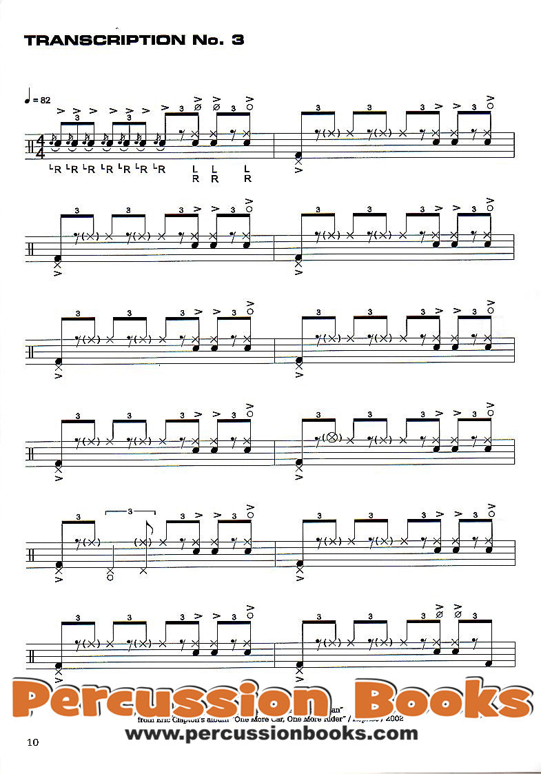 Steve Gadd Transcriptions Cover;Steve Gadd Transcriptions Sample 1;Steve Gadd Transcriptions Sample 2;Steve Gadd Transcriptions Sample 3