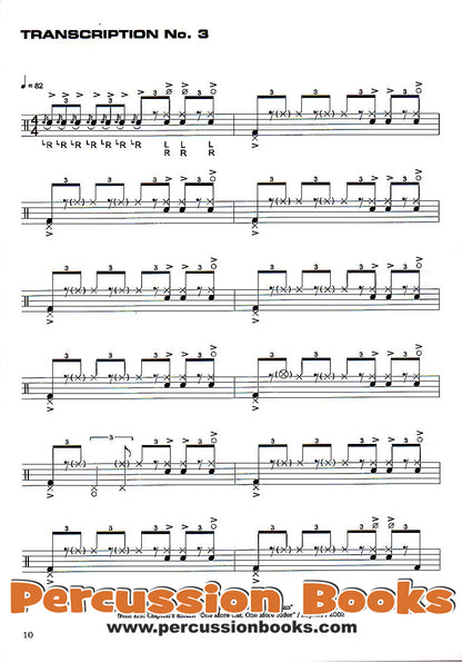 Steve Gadd Transcriptions Cover;Steve Gadd Transcriptions Sample 1;Steve Gadd Transcriptions Sample 2;Steve Gadd Transcriptions Sample 3