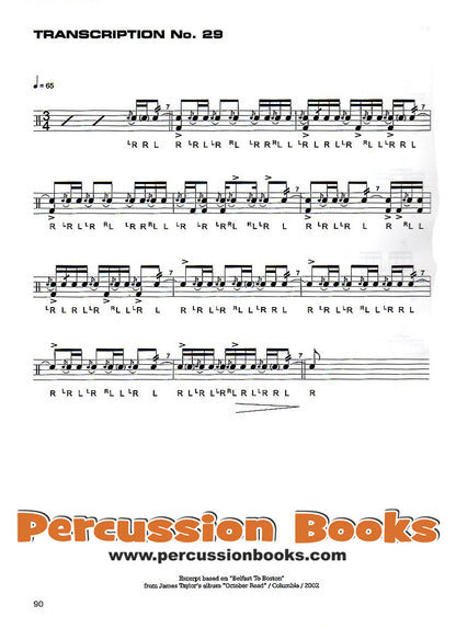 Steve Gadd Transcriptions Cover;Steve Gadd Transcriptions Sample 1;Steve Gadd Transcriptions Sample 2;Steve Gadd Transcriptions Sample 3