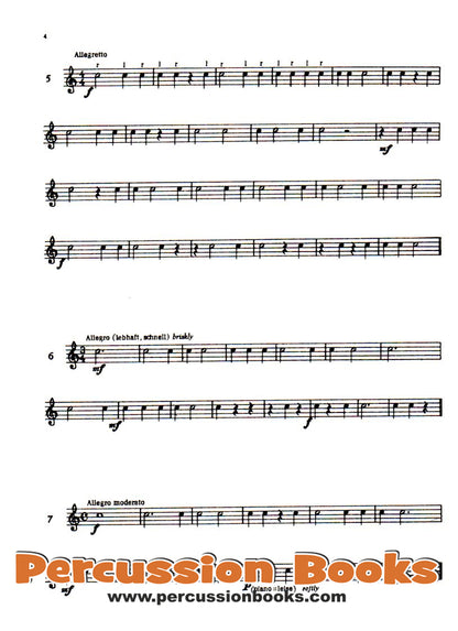 Studies for Snare Drum 1 Cover;Studies for Snare Drum 1 Sample 1;Studies for Snare Drum 1 Sample 2;Studies for Snare Drum 1 Sample 3