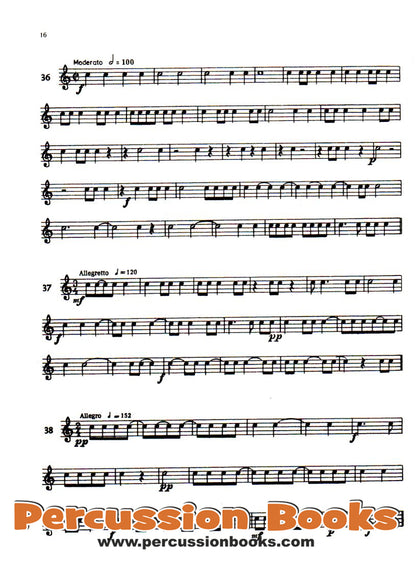 Studies for Snare Drum 1 Cover;Studies for Snare Drum 1 Sample 1;Studies for Snare Drum 1 Sample 2;Studies for Snare Drum 1 Sample 3