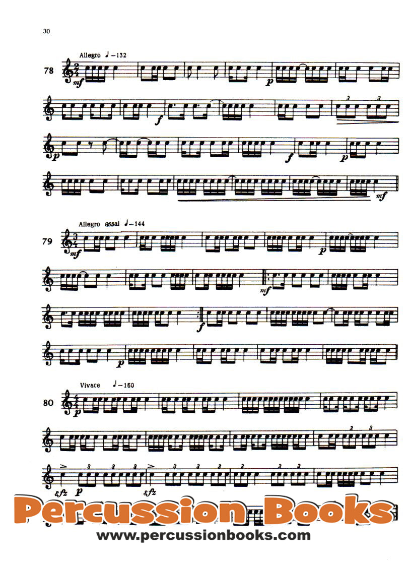 Studies for Snare Drum 1 Cover;Studies for Snare Drum 1 Sample 1;Studies for Snare Drum 1 Sample 2;Studies for Snare Drum 1 Sample 3