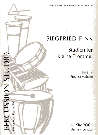 Studies for Snare Drum 3 Cover;Studies for Snare Drum 3 Sample 1;Studies for Snare Drum 3 Sample 2;Studies for Snare Drum 3 Sample 3