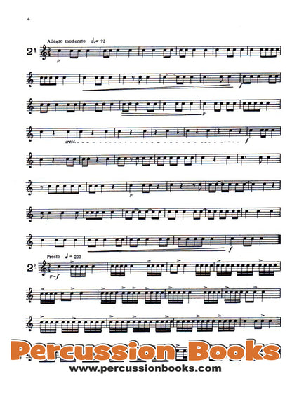 Studies for Snare Drum 3 Cover;Studies for Snare Drum 3 Sample 1;Studies for Snare Drum 3 Sample 2;Studies for Snare Drum 3 Sample 3