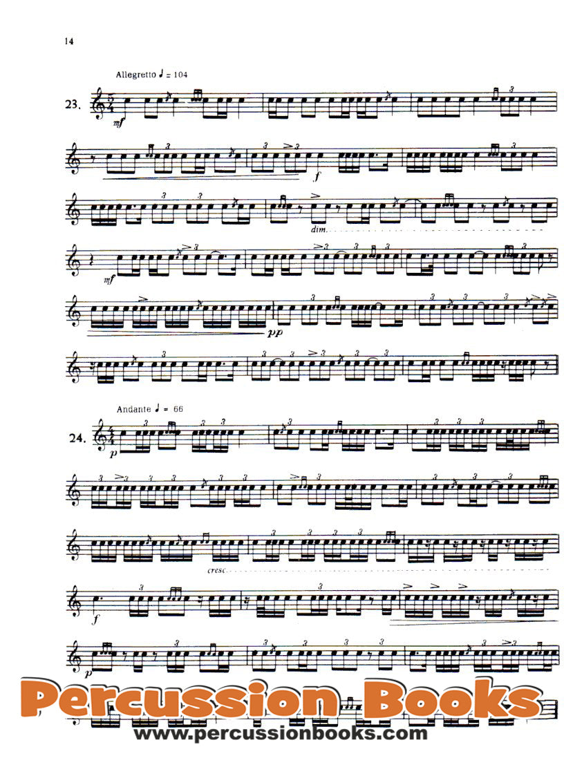 Studies for Snare Drum 4 Cover;Studies for Snare Drum 4 Sample 1;Studies for Snare Drum 4 Sample 2;Studies for Snare Drum 4 Sample 3