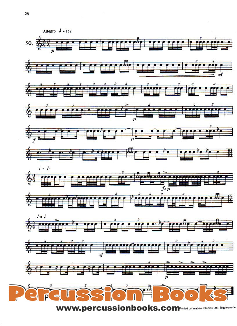 Studies for Snare Drum 4 Cover;Studies for Snare Drum 4 Sample 1;Studies for Snare Drum 4 Sample 2;Studies for Snare Drum 4 Sample 3