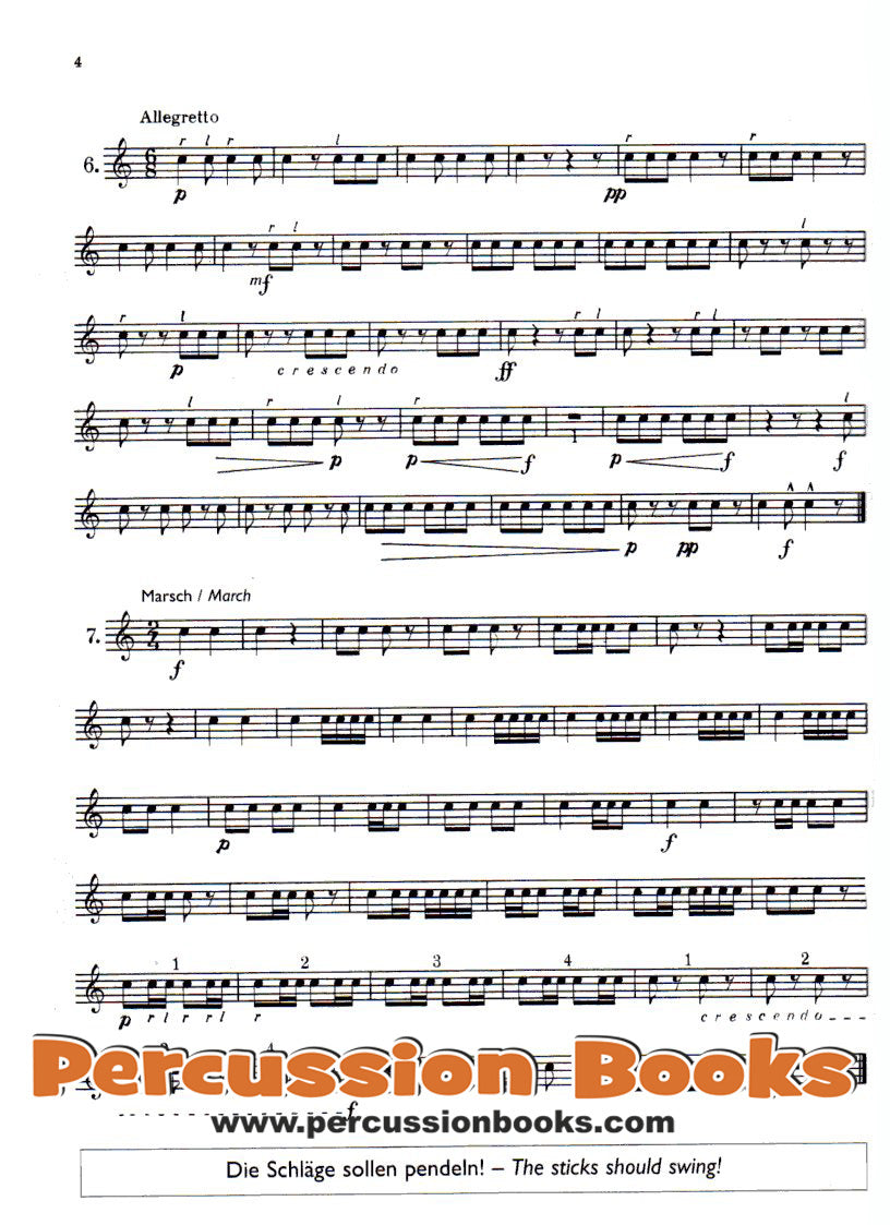 Studies for Snare Drum Cover;Studies for Snare Drum Sample 1;Studies for Snare Drum Sample 2;Studies for Snare Drum Sample 3