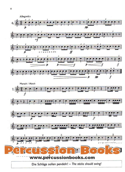 Studies for Snare Drum Cover;Studies for Snare Drum Sample 1;Studies for Snare Drum Sample 2;Studies for Snare Drum Sample 3