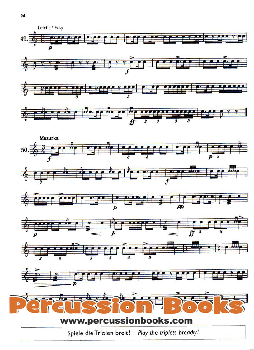 Studies for Snare Drum Cover;Studies for Snare Drum Sample 1;Studies for Snare Drum Sample 2;Studies for Snare Drum Sample 3