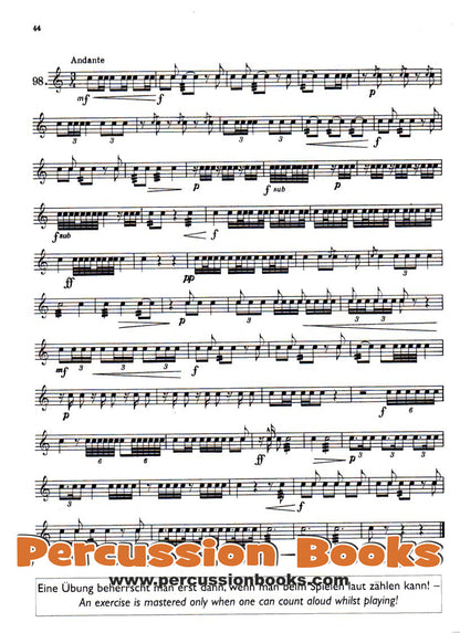 Studies for Snare Drum Cover;Studies for Snare Drum Sample 1;Studies for Snare Drum Sample 2;Studies for Snare Drum Sample 3