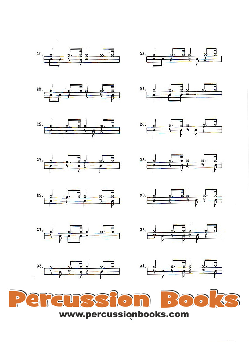 Studio/Jazz Drum Cookbook Cover;Studio/Jazz Drum Cookbook Sample 1;Studio/Jazz Drum Cookbook Sample 2;Studio/Jazz Drum Cookbook Sample 3