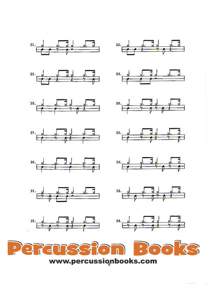 Studio/Jazz Drum Cookbook Cover;Studio/Jazz Drum Cookbook Sample 1;Studio/Jazz Drum Cookbook Sample 2;Studio/Jazz Drum Cookbook Sample 3