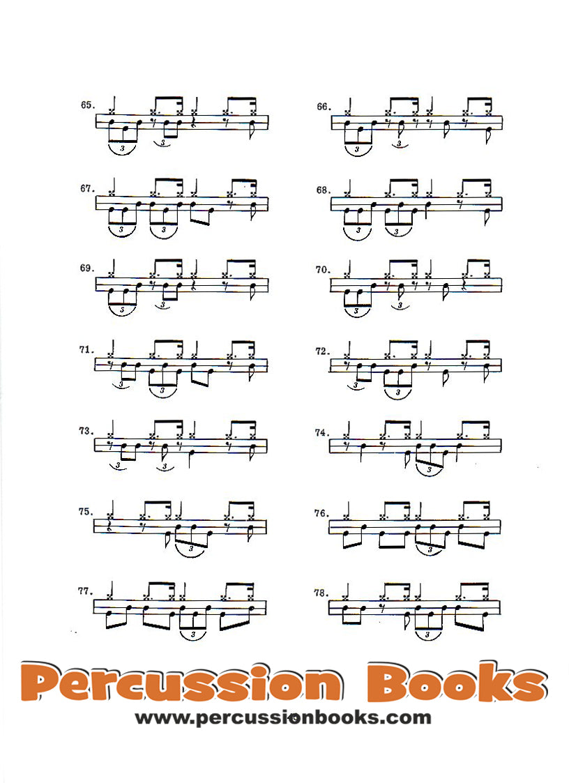 Studio/Jazz Drum Cookbook Cover;Studio/Jazz Drum Cookbook Sample 1;Studio/Jazz Drum Cookbook Sample 2;Studio/Jazz Drum Cookbook Sample 3
