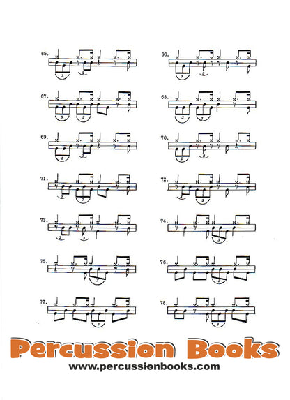 Studio/Jazz Drum Cookbook Cover;Studio/Jazz Drum Cookbook Sample 1;Studio/Jazz Drum Cookbook Sample 2;Studio/Jazz Drum Cookbook Sample 3