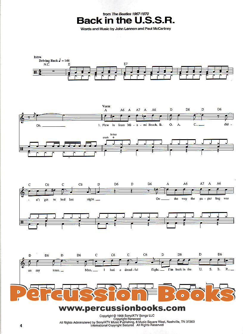 The Beatles Drum Collection Cover;The Beatles Drum Collection Sample 1;The Beatles Drum Collection Sample 2;The Beatles Drum Collection Sample 3