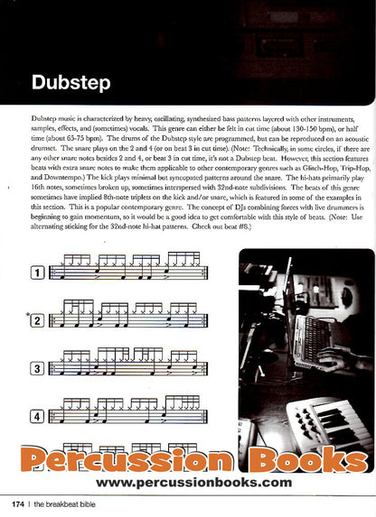 The Breakbeat Bible Cover;The Breakbeat Bible Sample 1;The Breakbeat Bible Sample 2;The Breakbeat Bible Sample 3