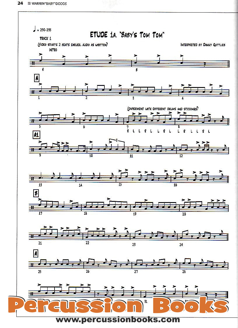 The Evolution of Jazz Drumming Cover;The Evolution of Jazz Drumming Sample 1;The Evolution of Jazz Drumming Sample 2;The Evolution of Jazz Drumming Sample 3