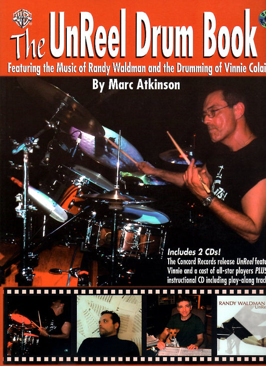 The Unreel Drum Book Cover;The Unreel Drum Book Sample 1;The Unreel Drum Book Sample 2;The Unreel Drum Book Sample 3